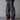DISTRESSED WIDE-LEG JEANS WITH FLAME DETAILING Y2K HIP HOP STYLE