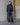 DISTRESSED WIDE-LEG JEANS WITH FLAME DETAILING Y2K HIP HOP STYLE