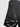 DRAWSTRING SHORTS BLACK COTTON BLEND KNIT