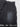DRAWSTRING SHORTS BLACK COTTON BLEND KNIT