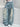 Y2K Style Washed Faux Denim Cargo Pants