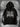 Gothic Dark Style Print Zip-Up Hoodie