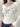 Bow Print Lace Trim T-Shirt