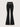 EMBELLISHED WAISTBAND FLARE PANTS Y2K STYLE
