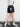 EMBROIDERED DENIM SHORTS GEOMETRIC PRINT SUMMER