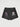 EMBROIDERED DENIM SHORTS GEOMETRIC PRINT SUMMER