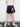 EMBROIDERED DENIM SHORTS GEOMETRIC PRINT SUMMER