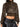 Leopard Print Faux Fur Zip-Up Hoodie