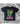 Black Kawaii Anime Print T-Shirt