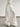 White Pleated Wide-Leg Cargo Pants