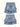 High-Waisted Ruffled Denim Mini Skirt