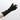 FINGERLESS GLOVES - BLACK RIBBED WITH FRAYED EDGES - BLACK BEIGE TATTERED