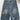FLORAL EMBROIDERED DENIM JEANS