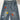 FLORAL EMBROIDERED DENIM JEANS