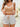 FLORAL LACE PAJAMA SET ELEGANT FABRIC TEXTURE