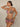 FLORAL LEOPARD BIKINI SET ELASTANE FABRIC TEXTURE