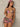 FLORAL LEOPARD BIKINI SET ELASTANE FABRIC TEXTURE