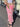 FLORAL PRINT MIDI SKIRT WITH PINK CHIFFON ELEMENTS