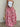 FLORAL PRINTED SHIRRED FABRIC DRESS FOR SPRING, SUMMER, FALL