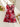 FLORAL SATIN NIGHTGOWN BLOSSOM ELEGANCE V-NECK