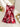 FLORAL SATIN NIGHTGOWN BLOSSOM ELEGANCE V-NECK
