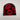 FOUR BEANIE KISS REVERSIBLE BEANIES WITH LIP PRINTS