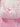 FRILLY DRESS PINK WHITE COLOR BLOCK PATTERN