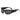 Black wraparound Y2K sunglasses featured in Soleil Y2K design for a futuristic look
