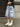 GEOMETRIC WIDE LEG DENIM JEANS SPRING SUMMER