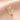 GOLD CRAB RING WITH BLUE STONE ELEGANT ADJUSTABLE MINI