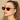 GOLD FRAME STATEMENT SUNGLASSES