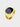 GOLD RING WITH BLACK STONE - ELEGANT ACCESSORY FOR EVERY OCCASION