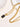 GOLD-TONE NECKLACE WITH BLACK PENDANT STAINLESS STEEL NECKLACE