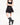 GOTHIC MINI SKIRT BLACK EYELET BELT LAYERED MINI