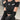 GOTHIC OPEN SHOULDER CROP TOP AND CARGO PANTS OUTFIT SET