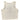 GRAPHIC FACE RIBBED TANK TOP WHITE CREW NECK