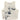 GRAPHIC FACE RIBBED TANK TOP WHITE CREW NECK