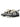 GRAY AND WHITE PLATFORM SNEAKERS VERSATILE STREET SNEAKERS