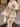 GRAY BELTED COAT WITH FAUX FUR CUFFS CASUAL VINTAGE LOOSE FIT