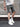GRAY DENIM CARGO SHORTS WASHED RIPPED DENIM