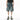 GRAY DENIM SHORTS CASUAL COTTON DENIM