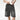 GRAY DENIM SHORTS WITH PAINT SPLATTER BREATHABLE SHORT SPLASH