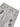 GRAY DISTRESSED JEANS WITH CROSS DESIGNS MID WAIST COTTON BLEND STRAIGHT LEG
