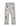 GRAY DISTRESSED JEANS WITH CROSS DESIGNS MID WAIST COTTON BLEND STRAIGHT LEG