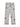 GRAY DISTRESSED JEANS WITH CROSS DESIGNS MID WAIST COTTON BLEND STRAIGHT LEG