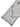 GRAY DISTRESSED JEANS WITH CROSS DESIGNS MID WAIST COTTON BLEND STRAIGHT LEG