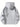 GRAY HALF-ZIP HOODIE SOLID COLOR CASUAL TOP