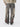 GRAY JEANS WITH FLAME DESIGN AND BROWN TONE PRINT
