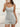 GRAY LACE TRIM ROMPER ELEGANT ALL-SEASON ROMPER