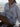 GRAY LAGUNA BEACH HALF ZIP KNIT SWEATSHIRT